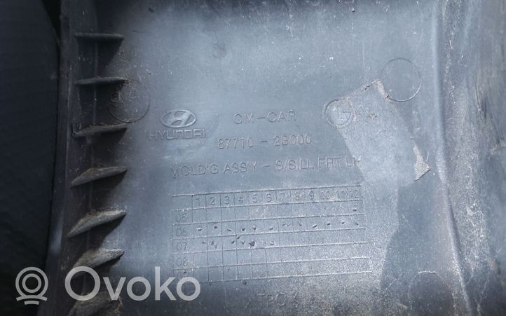 Hyundai Santa Fe Listwa / Nakładka na błotnik przedni 877102B000