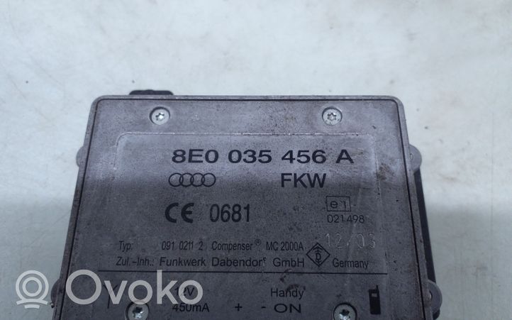 Audi A4 S4 B6 8E 8H Amplificateur d'antenne 8E0035456A
