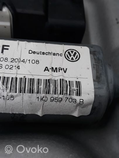 Volkswagen Touran I Elektryczny podnośnik szyby drzwi tylnych 1T0839729H