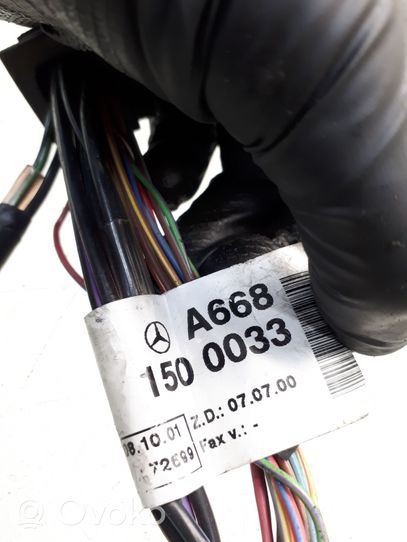 Mercedes-Benz A W168 Faisceau de câblage pour moteur A6681500033