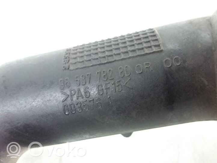 Citroen C3 Część rury dolotu powietrza 9653778280