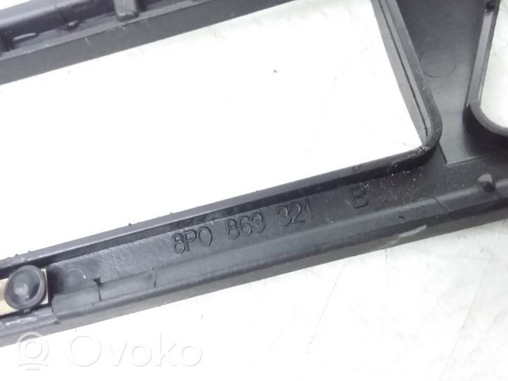 Audi A3 S3 A3 Sportback 8P Dashboard glove box trim 8P0863321B