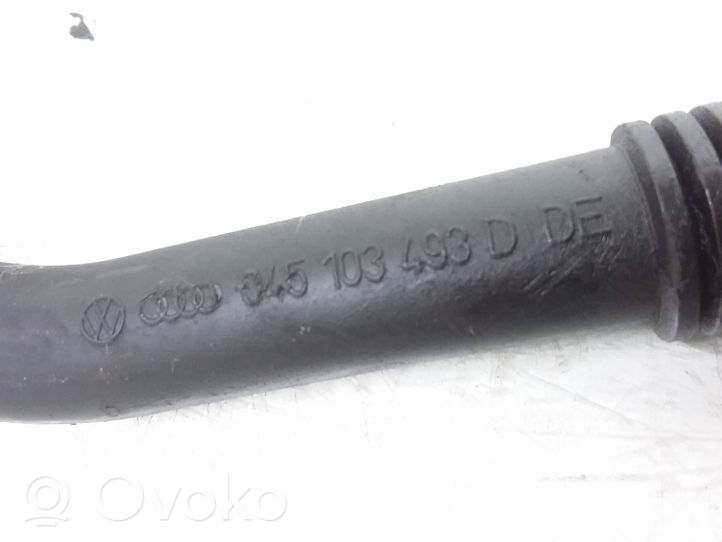 Volkswagen Polo IV 9N3 Sfiato/tubo di sfiato/tubo flessibile 045103493D