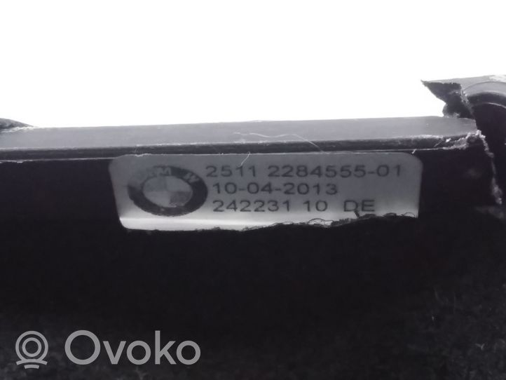 BMW 3 F30 F35 F31 Rivestimento in pelle/manopola della leva del cambio 2284555