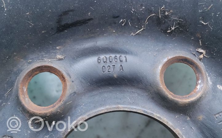 Volkswagen Polo IV 9N3 R14 steel rim 6Q0601027A