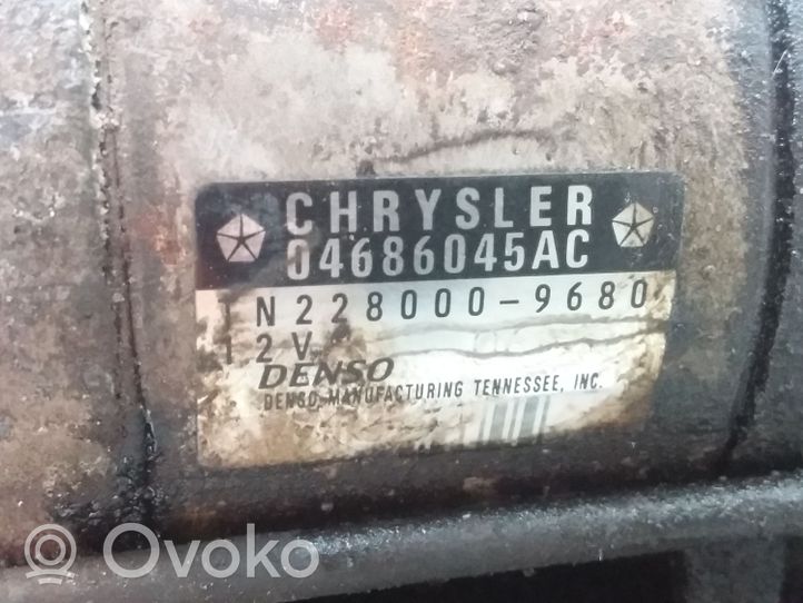 Chrysler Voyager Motor de arranque 04686045AC