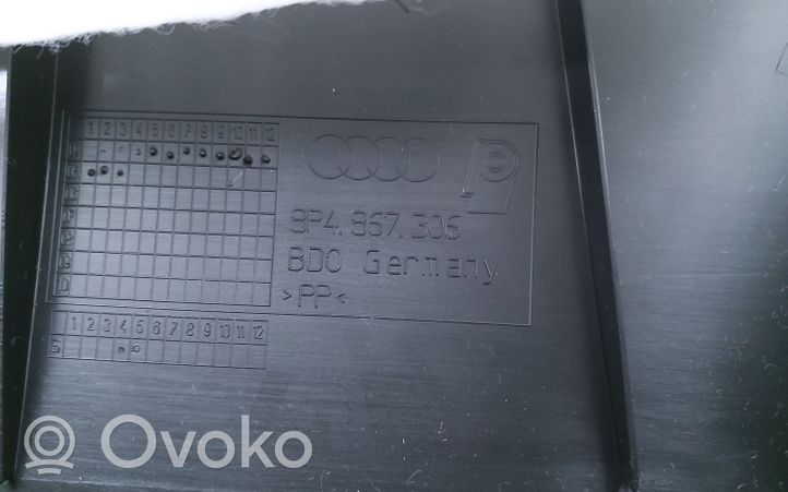 Audi A3 S3 A3 Sportback 8P Takaoven verhoilu 8P4867306