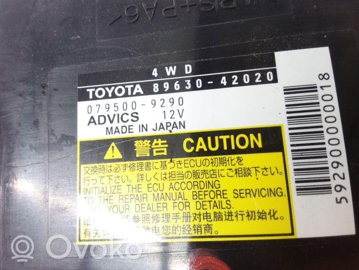 Toyota RAV 4 (XA30) Moduł / Sterownik ESP 8963042020