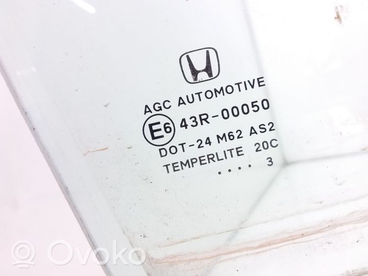 Honda CR-V Pagrindinis priekinių durų stiklas (keturdurio) AS2