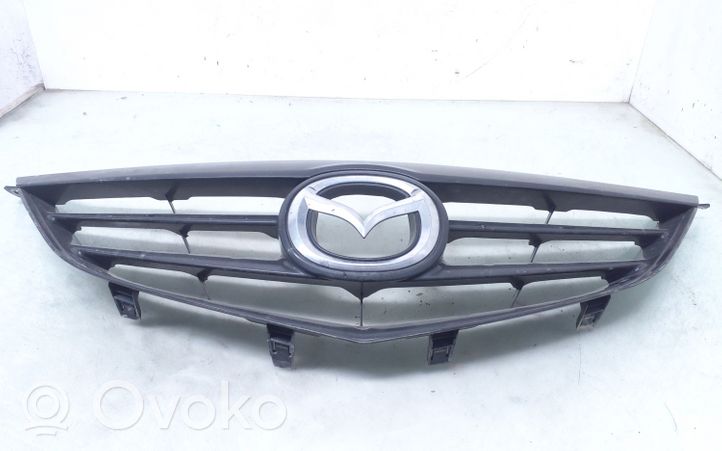 Mazda 6 Etupuskurin ylempi jäähdytinsäleikkö MZ0709101