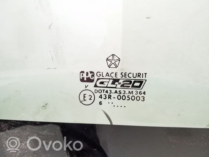 Chrysler Voyager Rear door window glass AS3