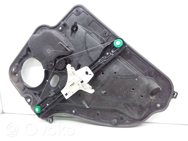 Volkswagen Golf VI Rear window lifting mechanism without motor 5K4839461A