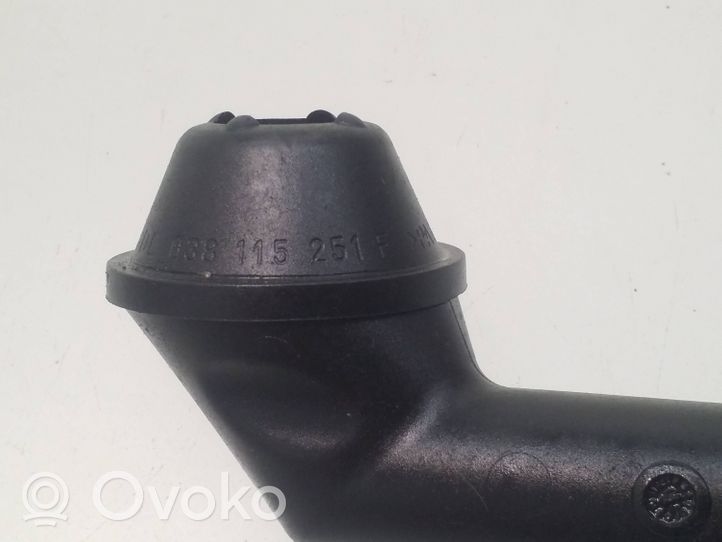 Volkswagen Golf VI Tubo del filtro della coppa dell’olio 038115251f