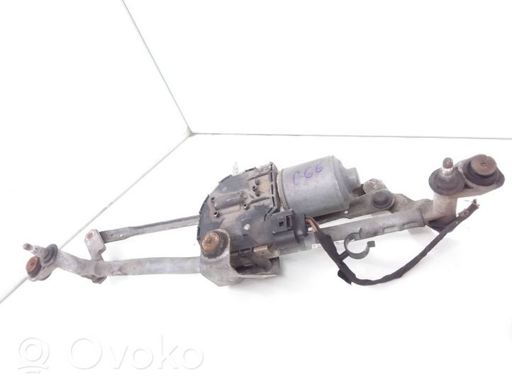 Volkswagen Caddy Mechanizm i silniczek wycieraczek szyby przedniej / czołowej 1T1955119