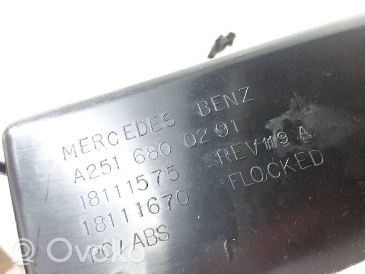 Mercedes-Benz R W251 Hansikaslokerosarja A2516800291