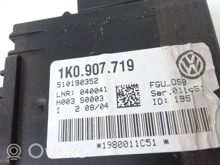 Volkswagen Golf V Hälytyksen ohjainlaite/moduuli 1K0907719