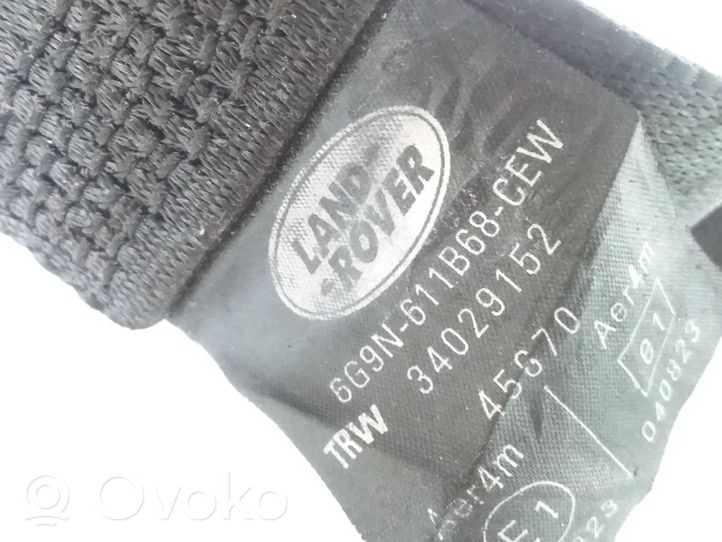 Land Rover Freelander 2 - LR2 Takaistuimen turvavyö 6G9N611B68CEW