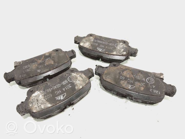 Opel Astra K Brake pads (rear) Ate