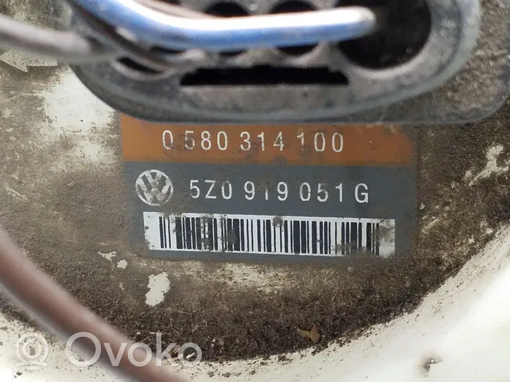Volkswagen Fox Pompa carburante immersa 0580314100