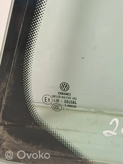 Volkswagen Golf VI Vetro del deflettore posteriore As2