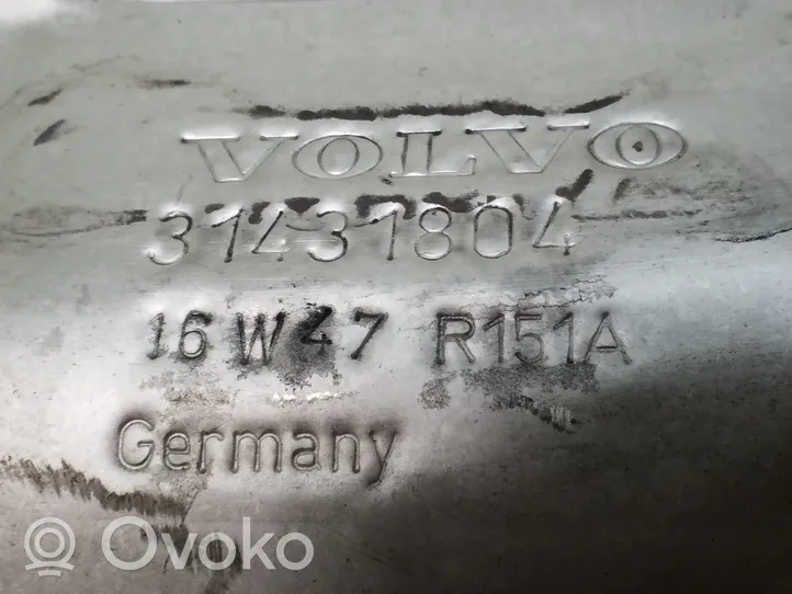 Volvo S90, V90 Osłona termiczna rury wydechowej 31431804