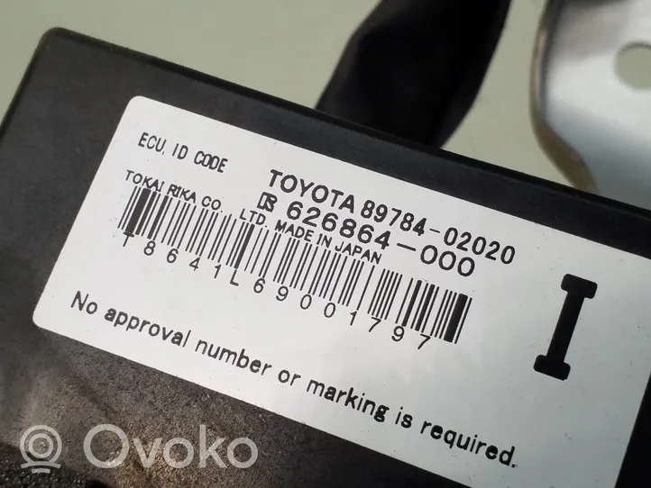 Toyota Auris 150 Ajonestolaitteen ohjainlaite/moduuli 8978402020