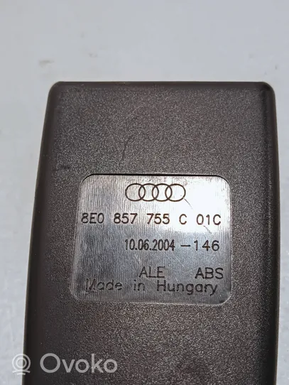 Audi A4 S4 B6 8E 8H Boucle de ceinture de sécurité avant 8E0857755C