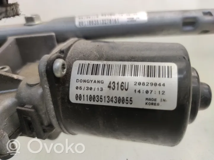 Chevrolet Captiva Tringlerie et moteur d'essuie-glace avant 20829044