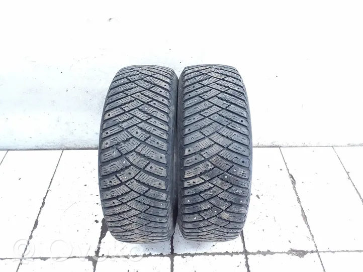 Volkswagen Golf II R16 winter/snow tires with studs GOODYEAR