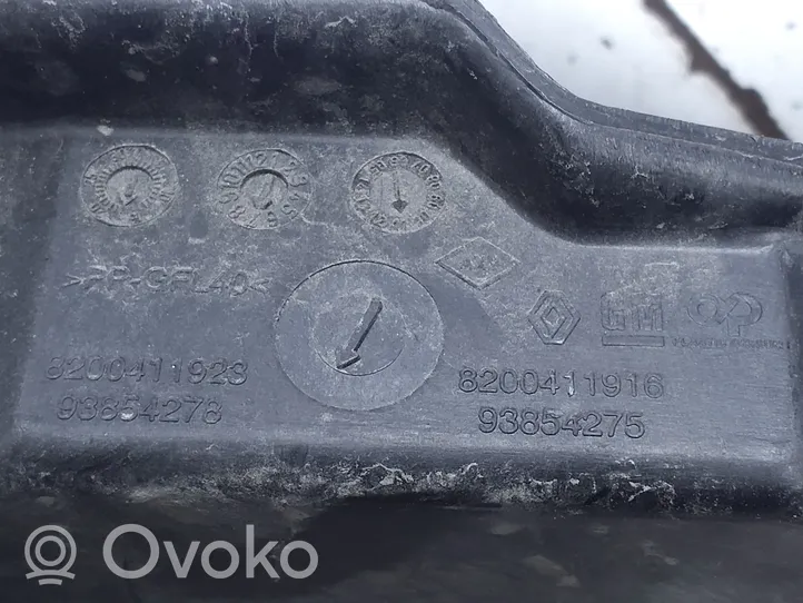 Opel Vivaro Jäähdyttimen kehyksen suojapaneeli 93854278