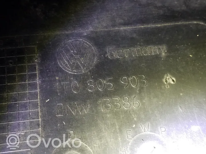 Volkswagen Touran I Spojler zderzaka przedniego 1T0805903A