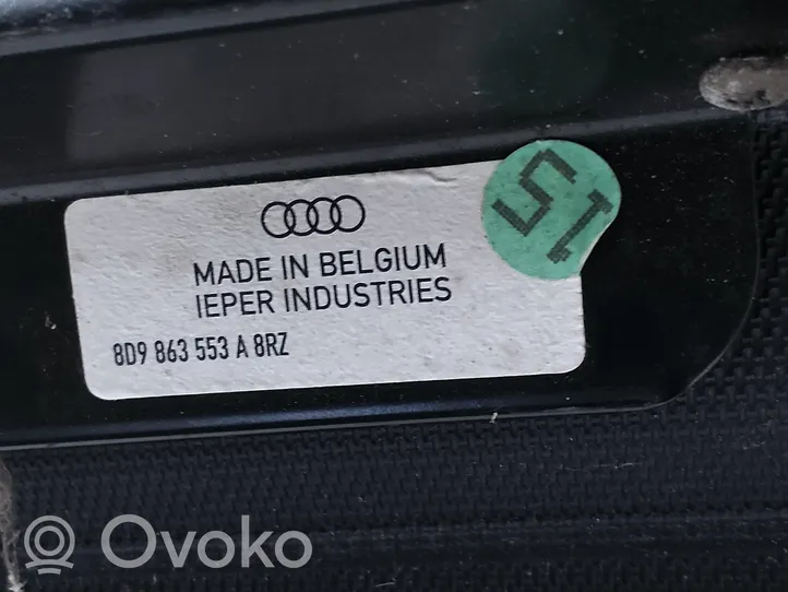 Audi A4 S4 B5 8D Copertura ripiano portaoggetti 8D9863553A