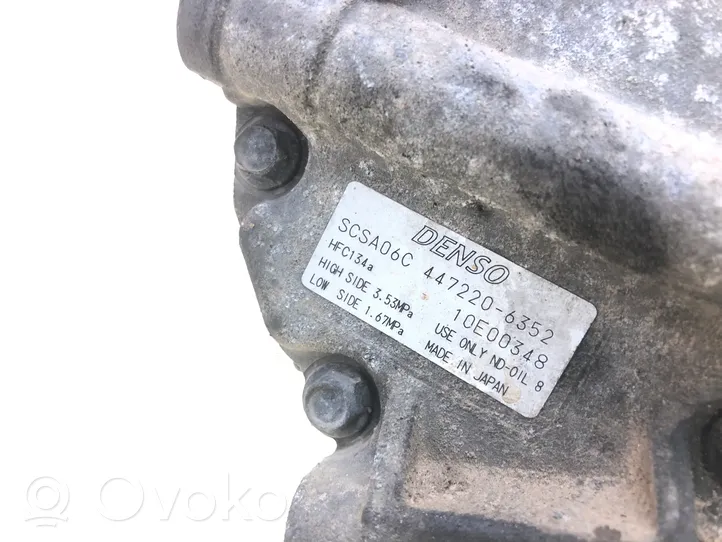 Toyota Corolla Verso E121 Ilmastointilaitteen kompressorin pumppu (A/C) 2473003140