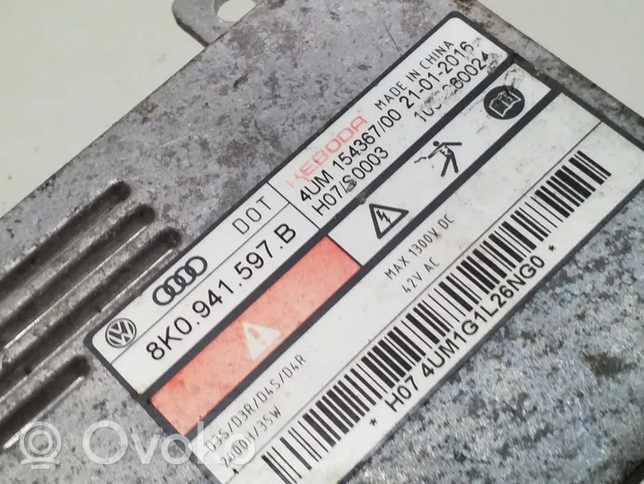 Audi A3 S3 8V Module de ballast de phare Xenon 8K0941597B