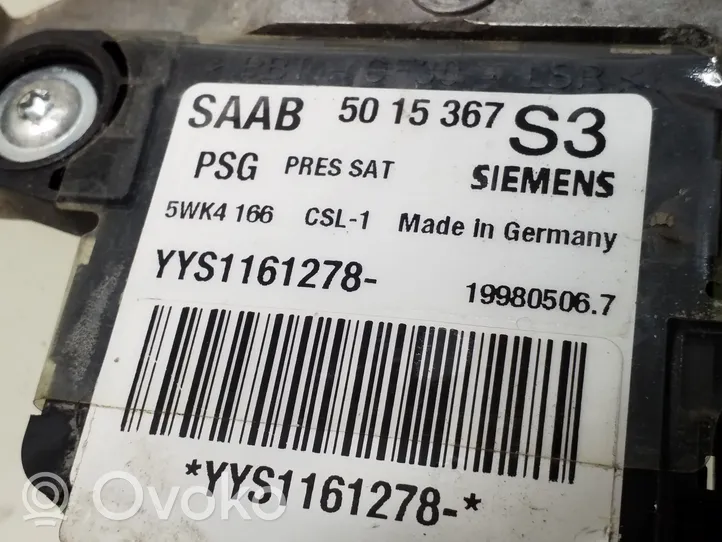 Saab 9-5 Czujnik uderzenia Airbag 5015367