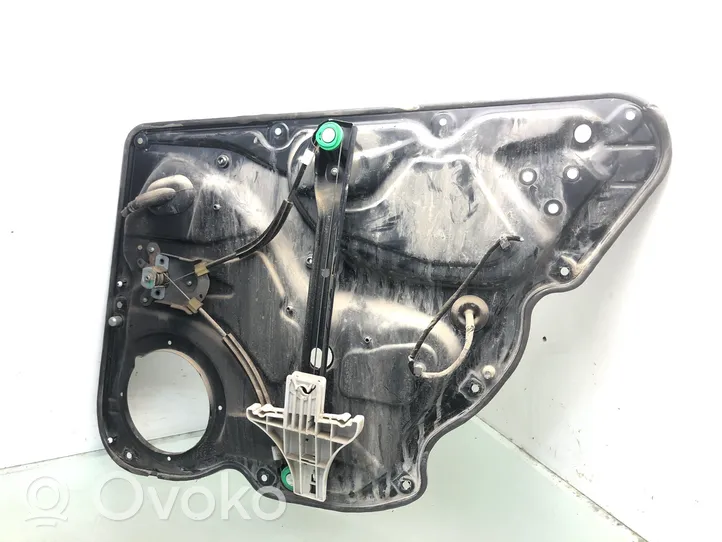 Volkswagen PASSAT B6 Rear door manual window regulator 3C4839755G