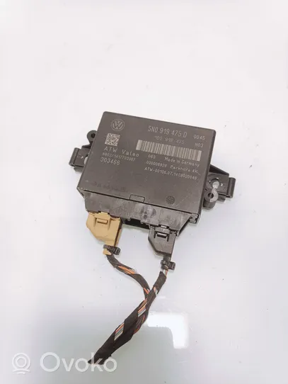 Volkswagen Touran II Parking PDC control unit/module 5N0919475D