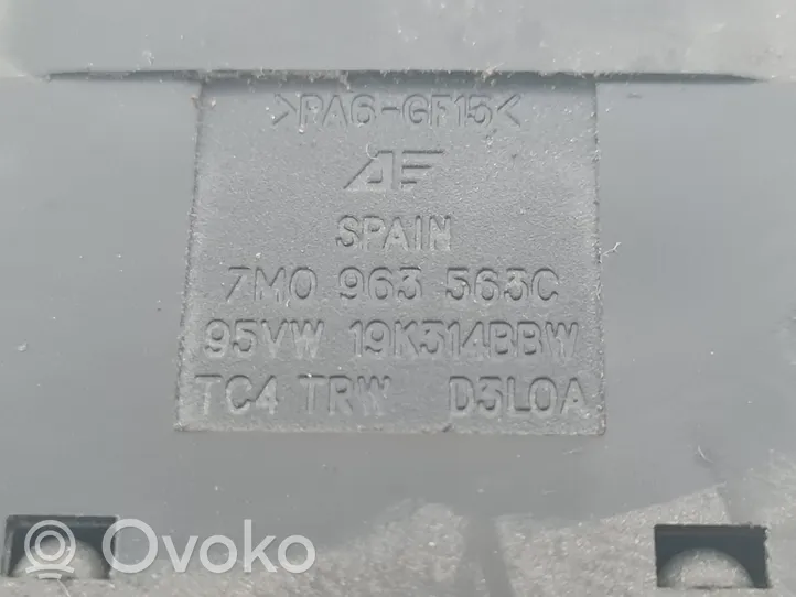 Seat Alhambra (Mk1) Включатель обогрева 7M0963563C