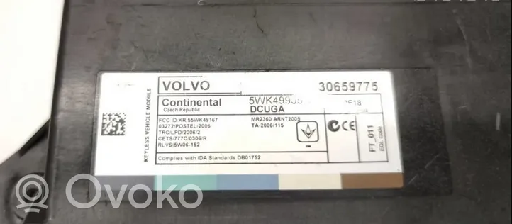 Volvo S60 Oven keskuslukituksen ohjausyksikön moduuli 30659775