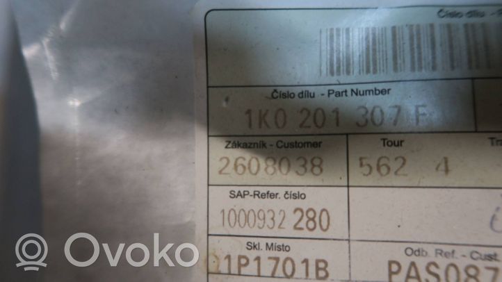 Skoda Yeti (5L) Osłona termiczna rury wydechowej 1K0201307F