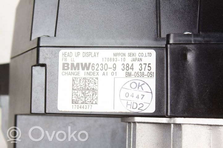 BMW X6 F16 Head Up Display HUD 62309384375
