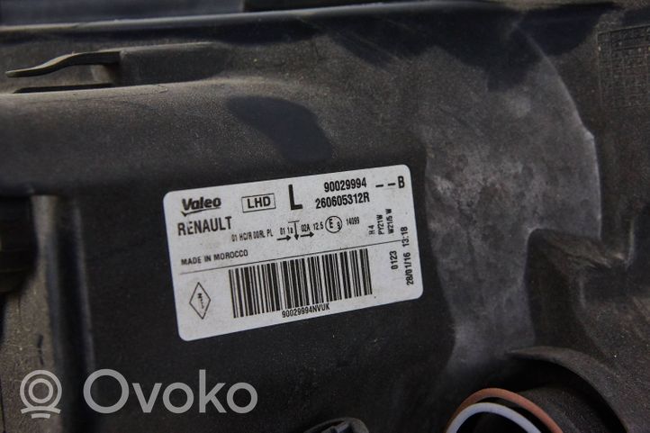 Dacia Sandero Headlight/headlamp 260605312R