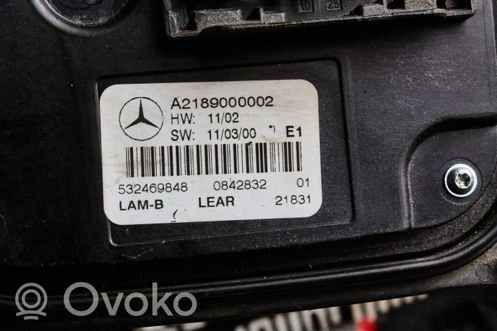 Mercedes-Benz B W246 W242 Ajovalojen virranrajoitinmoduuli Xenon A2189000002