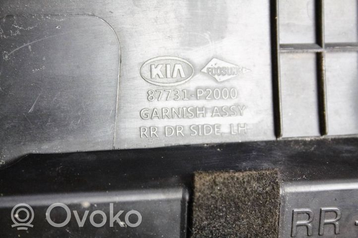 KIA Sportage Takaoven lista (muoto) 87733-P2000