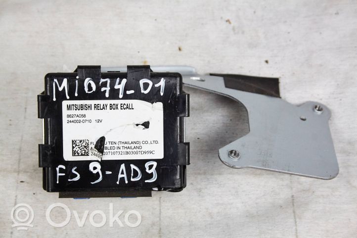 Mitsubishi Outlander GPS-navigaation ohjainlaite/moduuli 8627A058