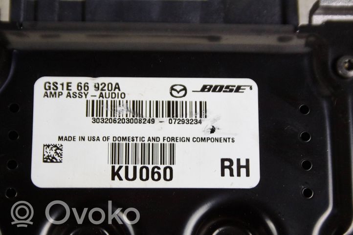 Mazda CX-7 Amplificateur de son KU060