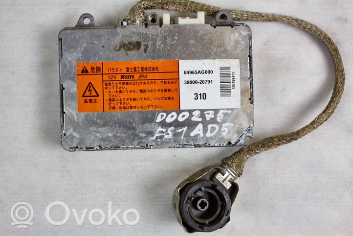 Subaru Legacy Modulo di zavorra faro Xenon 3900020791