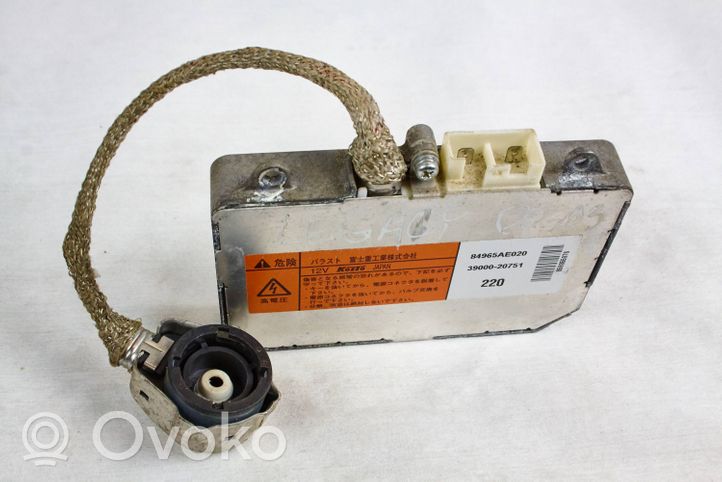 Subaru Legacy Module de ballast de phare Xenon 3900020751