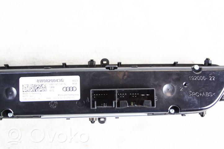 Audi A4 Allroad B9 Panel klimatyzacji 8W0820043G