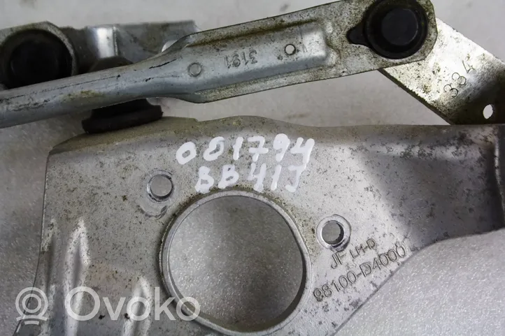 KIA Optima Mechanizm i silniczek wycieraczek szyby przedniej / czołowej 98100D4000